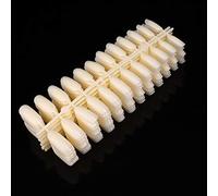 BRRNOO 500pcs Fake Nail Tips Color, Easy to Paint and apply. Made with ABS Material, Suitable for Professional Nail Specialist or Nail Art Learner, for DIY Nail Art At Home (Self Color)