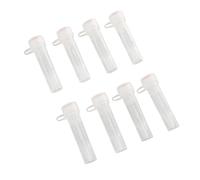BRRNOO 500pcs Microcentrifuge Tubes Professional Clear Polypropylene 1.5ml Centrifuge Tubes with Snap Cover for Laboratory Supplies DNA Extraction Experiments Sample Storage (Flat Bottom)