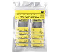 Brrnoo 500pcs Rubber O-Ring Watch Back Cover Seal Gaskets Water Gasket Set Watch Repair Tool Kit for Watchmakers with 0.7mm 0.8mm Sizes 16-40mm