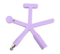 Brrnoo 8 in 1 Nail Art Magnet Gel Polish Magnet Strong Magnetic Core for Versatile Designs with Portable Purple Manicure Tool