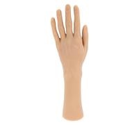 Brrnoo Acupuncture Practice Hand Model Male 13.4in Props Decoration (Left | Soft Photography Prop, Jewelry Display Model Decor