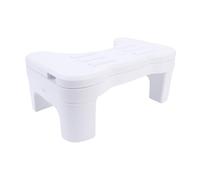 BRRNOO Adjustable Footrest Stool for Office, Home, and Bathroom, with Comfortable Panel and Stable Frame, Foldable Reader Foot Rest