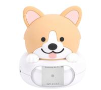 Brrnoo AI Desk Robot Companion Smart Learning Chatbot with Kid Lock Voice Commands for Home Bedside Night Light (Dog)