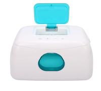 Brrnoo Baby Wipe Warmer Dispenser with View Window USB Powered for 120 Wipes Capacity Heater Dispenser Portable Nursery Travel Car Wipe Warmer Case