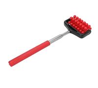 Brrnoo Back Scratcher, Telescopic Massager Back Muscle Roller Adjustable Back Head Arm Scratch Roller, Portable Extendable Back Scratcher for Men Women(Red)