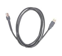 Brrnoo Barcode Scanner USB Cable, Barcode Scanner Cable Plug and Play ABS USB Scan for Symbol LS2208 LS2208AP LS1203 LS4208 DS6707 DS6708