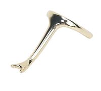 Brrnoo Billiards Stick Bridge Head, Pool Bridge Head Billiards Stick Accessory Zinc Alloy Imitation Elephant Nose Shape for Billiard Lovers