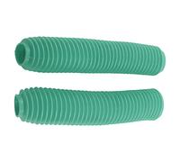 BRRNOO Boot Covers, Shock Absorber Cover Shock Covers Absorber Boots Pair Motorcycle Front Fork Boots Dust Cover for RM125 DR250 DRZ400 400 for CR80 CR125 CR250 CRF250 (Green)
