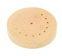 Brrnoo Boxwood Watch Movement Base Repair Pad with Holes for Watchmaking Parts Replacement Professionals Hobbyists