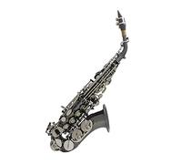 Brrnoo Brass Saxophone for Beginners, Student Soprano Sax with Case & Mouthpiece, for Students, Teachers, and Standard Learning