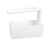 Brrnoo Card Scanner Stand Trading Card Scanner Stand Desktop Scan with Phone Holder for Fast Scan and Organize Collectible Cards PLA Sloped Tray 7.2x3.5x7.2 Inches White