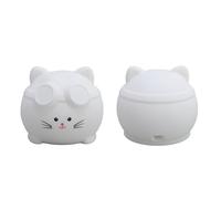Brrnoo Cartoon Tap Control Night Light with 3 Brightness Levels USB (White)