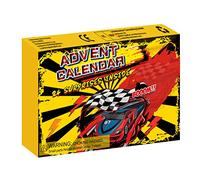 Brrnoo Christmas Countdown Calendar 24Pcs Car Toys Box Advent Calendar Classroom Prizes Countdown Toy Set for Children