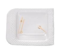 Brrnoo Clock Hands Lady Clock Hands Replacement Parts 3 Pins Clock Pointer Repair Parts Hour Minute Second Hand for Movement F03.111 (Gold)