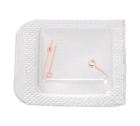 Brrnoo Clock Hands Lady Clock Hands Replacement Parts 3 Pins Clock Pointer Repair Parts Hour Minute Second Hand for Movement F03.111 (Rose Gold)