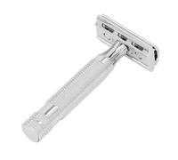 Brrnoo Double Edged Safety Trimmer Set for Men, Zinc Alloy Reusable Design