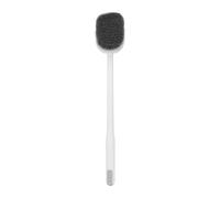 Brrnoo Double Sided Long Handle Bath Brush with Detachable Head for Gentle Exfoliation and Deep Cleaning, Body Brush for Wet Dry Use Unclog Pores Refresh Skin
