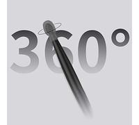 Brrnoo Drum Stick Practice Tip, Drum Stick Silent Tip with Flexible Design 4Pcs Portable Silicone Mute Drumstick Drumstick Dampeners For Silencing For Beginner Practicing (Grey)