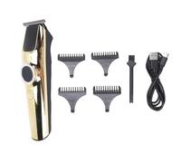 Brrnoo Electric Hair Clipper for Men Professional Hair Trimmer with R-Shaped Blunt Angle Design 1200mAh Lithium Battery for Precise Cutting Salon Quality Results