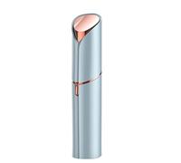 BRRNOO Electric Hair Removal Trimmer Painless Washable Silent with 2 Replacement Heads for Facial Body Bikini Underarm Cheeks Chin Upper Lip Arms Legs (Blue)