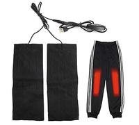 Brrnoo Electric Heating Pad, Clothes Heating Pad 5V2A Trousers Heater Pad Heating Element For Clothes Seat Winter Warmer 3 Levels Adjustable Temperature 10 X 4.1 Inch for Outdoor Winter