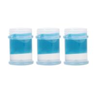 Brrnoo Eyelash Extension Tweezers Cleaner Effective Quick Cleaning Liquid 3pcs Travel Size Eyelash Grafting Tools