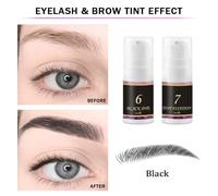 BRRNOO Eyelash Lift and Brow Lift Kit, Eyelash Lamination and Tinting Starter Kit with and Sweat Proof, for Home Salons and Everyday Use