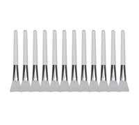 BRRNOO Face Mask Applicator, 12pcs Facial Mask Brush Facial Brush Silicone Soft Silicone Comfortable Handle for Applicator