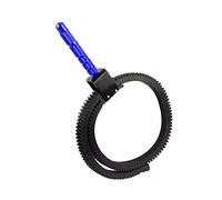 Brrnoo Focus Puller, Lens Rubber With Adjustable Grip Manual Flexible Gear Belt Follow Focus Belt for DSLR Camera Follow Zoom Lens