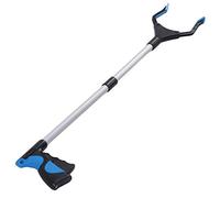 Brrnoo Grabber Reacher Tool, Grabbers For Seniors Heavy Duty Trash Picker Upper Grabber Folding Design Aluminum Alloy ABS Trash Picker For Outdoor Carrying