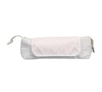 Brrnoo Hair Tools Travel Carrying Bag with Magnet Snap Closure, Detachable Heatproof Pad for Styling Tools (Beige)