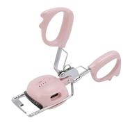 Brrnoo Heated Eyelash Curler Fast Heat Up 4 Temperature Settings Electric Lash Curler Memory Function Ideal Beauty Tool for Curled Lashes (Pink)