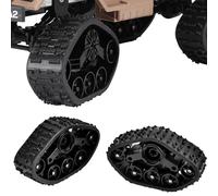 Brrnoo High-Performance RC Tyre, Long-Lasting & Sturdy Design for 1/16 WPL Military Truck, Energy-Efficient for Minimal Energy Loss