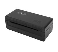 Brrnoo High Speed Thermal Label Printer, 4 Inch/Sec Print Speed 203 Dpi Resolution, BT and USB Connectivity, with Wide Media Support 40mm to 110mm, for Shipping Office Warehouse Barcode (UK Plug)