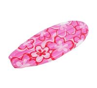 BRRNOO Inflatable Surfboard Raft PVC Pool Float Lightweight Portable Summer Pink Flower Design for Beach Party Pool Themed Events 110 X 40cm