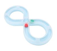 Brrnoo Interactive Cat Ball Track, Turntable Kitten Toy, Indoor Self-Roller for Pet Entertainment