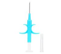 BRRNOO ISO11784/11785 Implant Chip Microchip Glass Transponder for Pets with Syringe 1.4x8mm Safe Sterile Tracking Animal Management