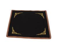 BRRNOO Jewelry Display Cloth Embroidered Velvet Double Sided Black White Fashionable Elegant Protects Jewelry From Scratches For Trade Shows Store Counter Velvet Material 29x30cm