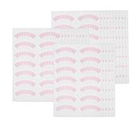 Brrnoo Lash Mapping Stickers, Lash Map Mapping Chart with PVR Material 175 Pairs Eyelash Extension Sticker Eye Positioning Tips for Beginners