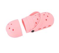 Brrnoo Makeup Brush Holder, 2 In 1 Portable Makeup Brush Storage Organizer with 21 Drying Holes, Pink, Made From Food Grade Silicone for, Storage and air drying makeup brushes