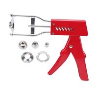 Brrnoo Manual Cherry Core Remover Pitter Corer 304 Stainless Steel Fruit Pitter Tool for Large Small Red Dates Hawthorn Cherry Longan with Comfortable Grip Rust Resistant
