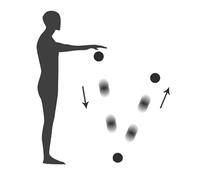 BRRNOO Massage Ball, Rubber Muscle Relaxer for Full Body Massage, with Compact Size for Easy Exercise, Soothes and Promotes (Yellow)