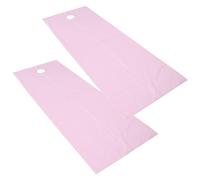 Brrnoo Massage Table Sheets, with Oil Proof Design Polyester Disposable Bed Sheets for Beauty Salon, Massage, SPA Center (Pink)