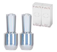 Brrnoo Matte & Glossy Top Coat Set,15ml Each, No Wipe LED Gel Top Coat, Long Lasting 21+ Days, Resin Formula, for Nails Acrylic Tips, Sugar Velvet Finish