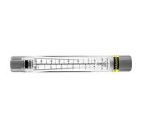 Brrnoo Meter, Portable Meter with G1/2 Inch Port 0.5-5 GPM / 1.8-18 LPM Tube Type Requires Vertical Installation Liquid Pipeline Flowmeter Pool for Water Industrial Field