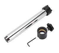 Brrnoo Microscope Stand Bracket Heavy Duty Metal Fixed Microscope Platform Camera Table Stand for Binocular Triocular Stereo Microscopes 32mm Diameter 350mm 250mm Length (250mm)