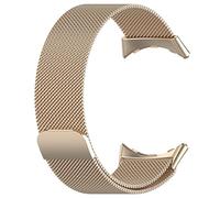 Brrnoo Milanese Magnet Watch Band Metal Mesh Strap with Strong Magnet Secure Fit No Buckle Design for Pixel 4 Smartwatch (4 45MM)