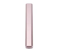 Brrnoo Mini Straightener Comb for Bangs Cordless Rechargeable Rosy Gold Hair Hot Comb with 800mAh Battery for On-the-Go Touch Ups