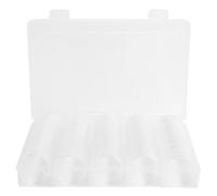 BRRNOO Moneys Holder, Japanese Moneys Organizer with EVA Foam 100PCS Transparent Storage 17/20/25/27/30mm Protectsors for Office, Home Storage Drawer