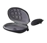 BRRNOO Mouse Case for MX Anywhere 2S, Portable Hand Strap, Soft Foam Inside, Materials, Fine Design, EVA Protective Storage Bag, Comfortable, Anti-fall, Black, With